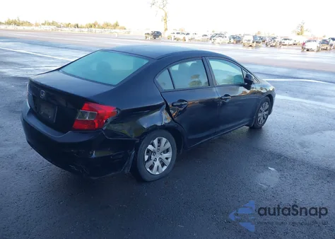 2012 Honda Civic Lx from USA, damaged, VIN 19XFB2F56CE308708